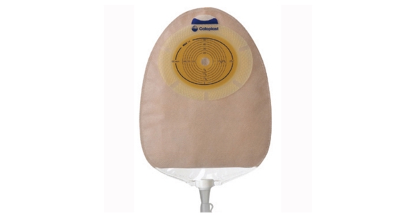 Sensura 1-Piece Urostomy Transp Pouch, Cut-To-Fit Up To 2 5/8in (66mm)