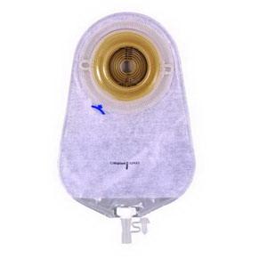 Assura 1-Piece Extra-Extended Wear Convex Transparent Urostomy Pouch, Cut-To-Fit Up To 1 1/4in
