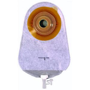 Assura 1-Piece Convex Transparent Urostomy Pouch, Pre-Cut 1 1/4in (31mm)