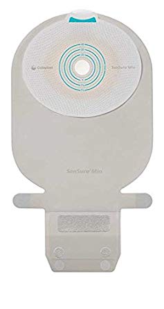 Sensura Mio 1 Piece,Open,Deep Convex,Wide-Outlet Drainable,Maxi, Opaque,With Filter Cut-To