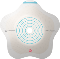 Sensura Mio 2 Piece Concave Click Skin Barrier Pre-Cut 70mm(50-65mm)