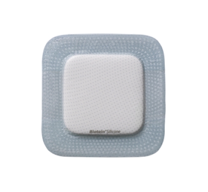 Biatain Silicone Foam Dressing, 4in X 4in (10cm X 10cm)