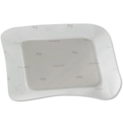 Biatain Silicone Ag, 4in X 4in (10cm X 10cm)
