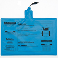 Chair Sensor Pad Blue Corded, Timed (15" X 10) One Year Lifespan