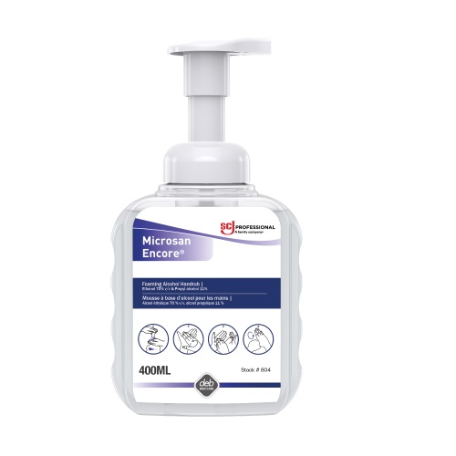 Hand Sanitizer Foaming 72% Alcohol Microsan Encore 400ml