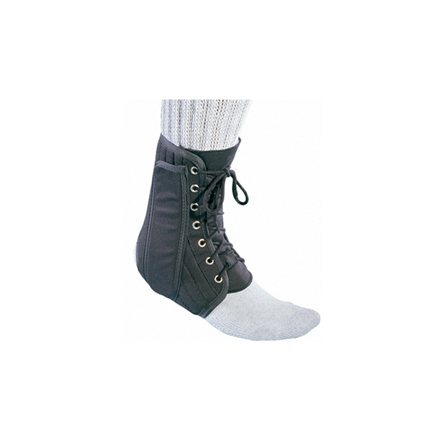 Procare Lace-Up Canvas Ankle Brace Small (7 - 8 1/2" Ankle)