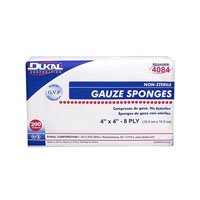 Gauze Sponge, 8-Ply, Non-Sterile, 4 X 4"
