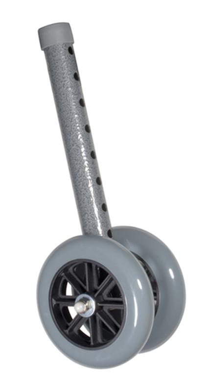 Heavy Duty Bariatric Walker Wheels, 5" * Drive Medical Item Surcharge Included In Sell Price