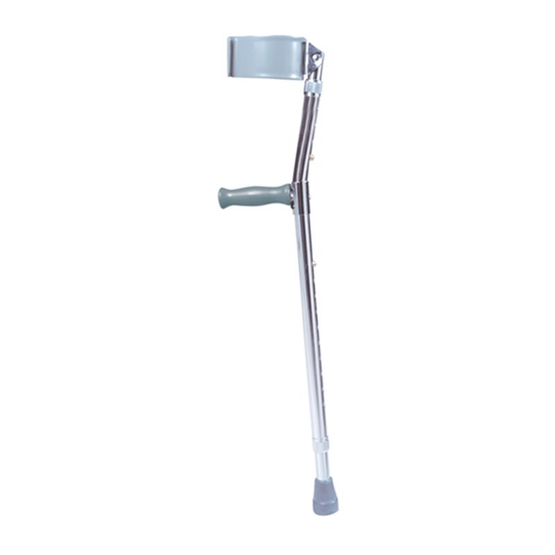 Steel Forearm Crutches Tall Adult (5'10" - 6'6") Handle (33-42") Xl Tips (300lbs) * Drive Medical Item Surcharge…