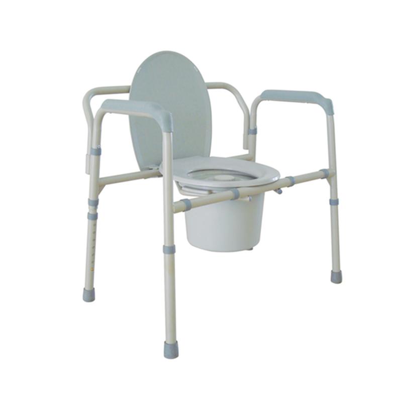 Heavy Duty Bariatric Folding Bedside Commode Chair * Drive Medical Item Surcharge Included In Sell Price