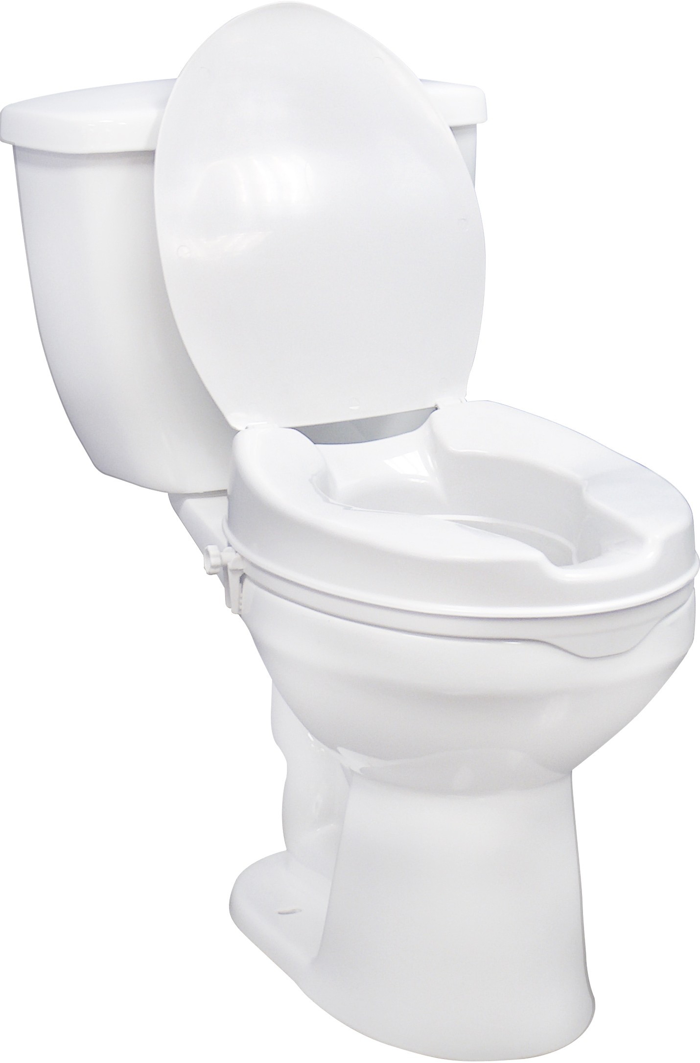 Drive Medical Raised Toilet Seat 2in W/ Lid * Drive Medical Item Surcharge Included In Sell Price