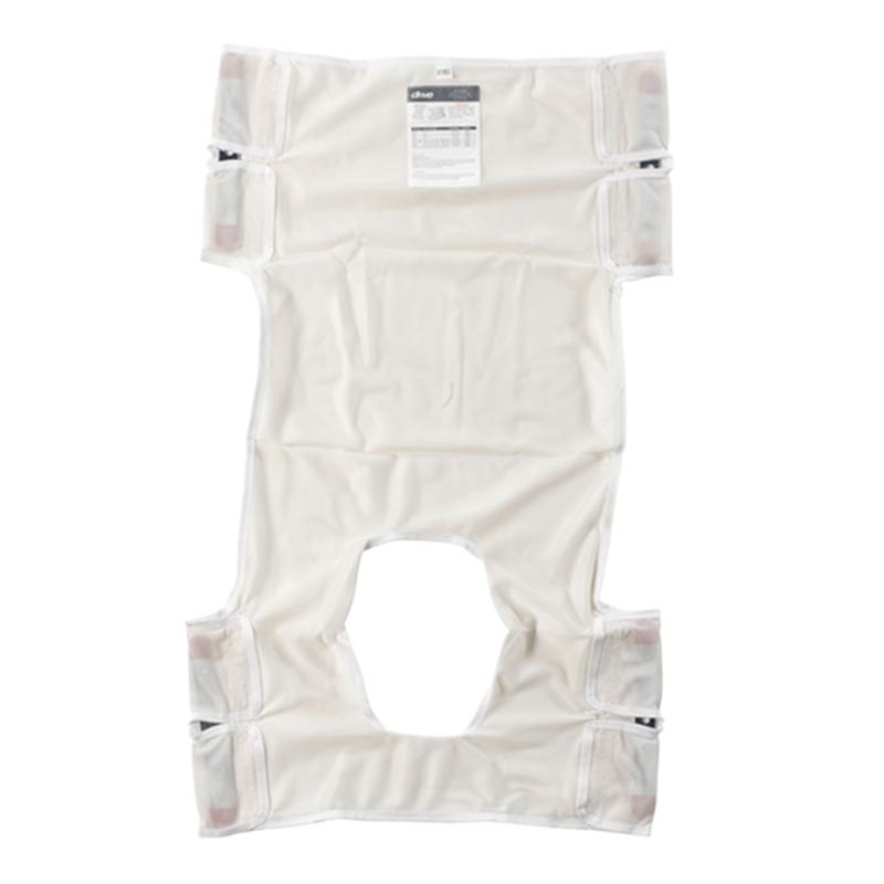 Patient Lift Sling, Polyester Mesh With Commode Cutout * Drive Medical Item Surcharge Included In Sell…