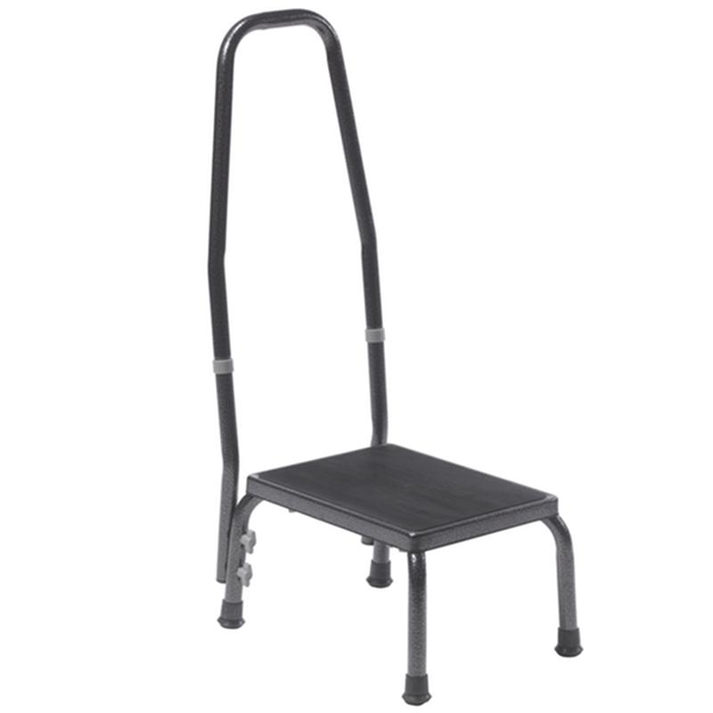 Footstool With Non Skid Rubber Platform And Handrail * Drive Medical Item Surcharge Included In Sell Price