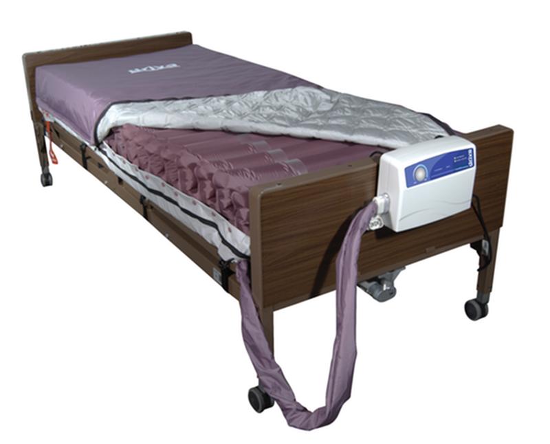 Med Aire Low Air Loss Mattress Replacement System With Alternating Pressure * Drive Medical Item…