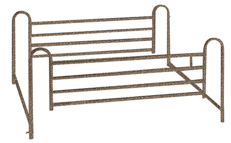 Full Length Hospital Bed Side Rails * Drive Medical Item Surcharge Included In Sell Price