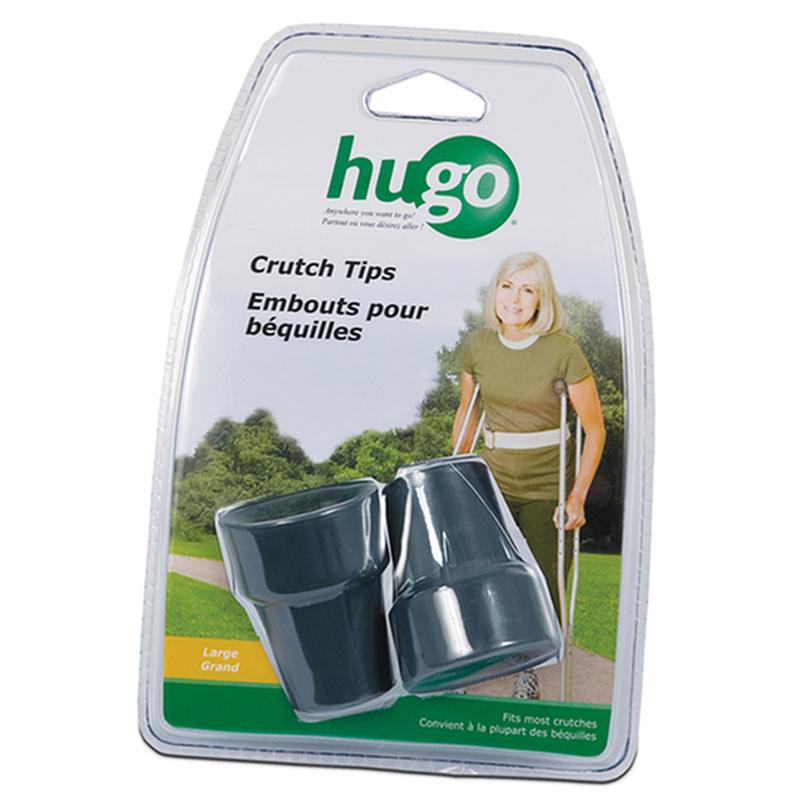 Rubber Contoured Crutch Tips, Pair, Large * Drive Medical Item Surcharge Included In Sell Price