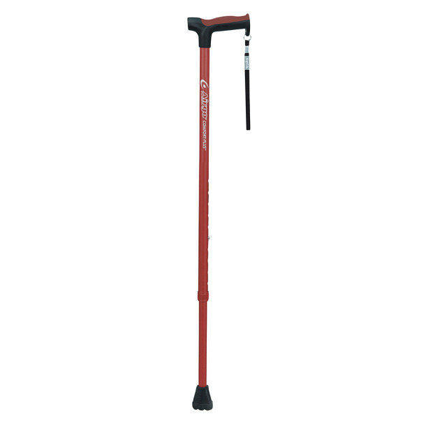 Airgo Aluminum Cane, Derby Handle, Black * Drive Medical Item Surcharge Included In Sell Price