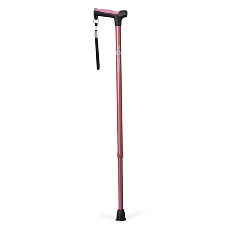 Adjustable Derby Handle Cane With Reflective Strap, Rose * Drive Medical Item Surcharge Included In…