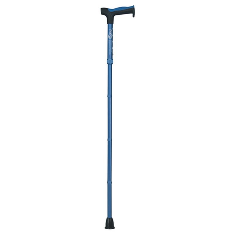 Adjustable Folding Cane With Reflective Strap Aqua * Drive Medical Item Surcharge Included In Sell Price