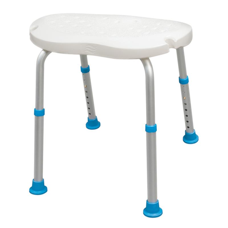 Adjustable Bath And Shower Chair With Non-Slip Comfort Seat, White * Drive Medical Item Surcharge…
