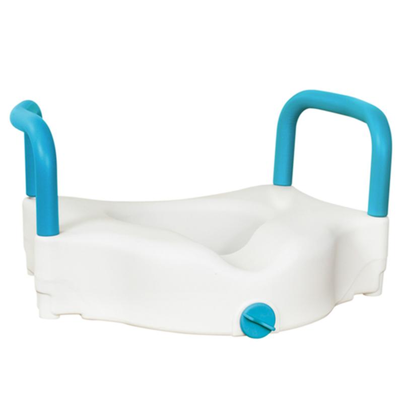 3 In 1 Raised Toilet Seat 4" White * Drive Medical Item Surcharge Included In Sell Price