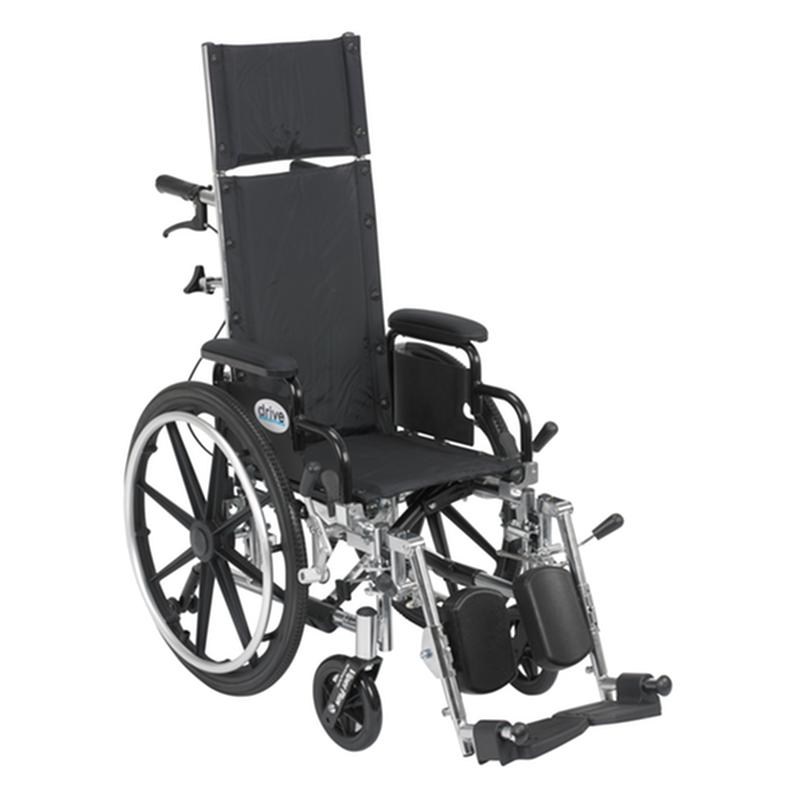 Viper Plus Light Weight Reclining Wheelchair With Elevating Leg Rests And Flip Back Detachable * Drive…