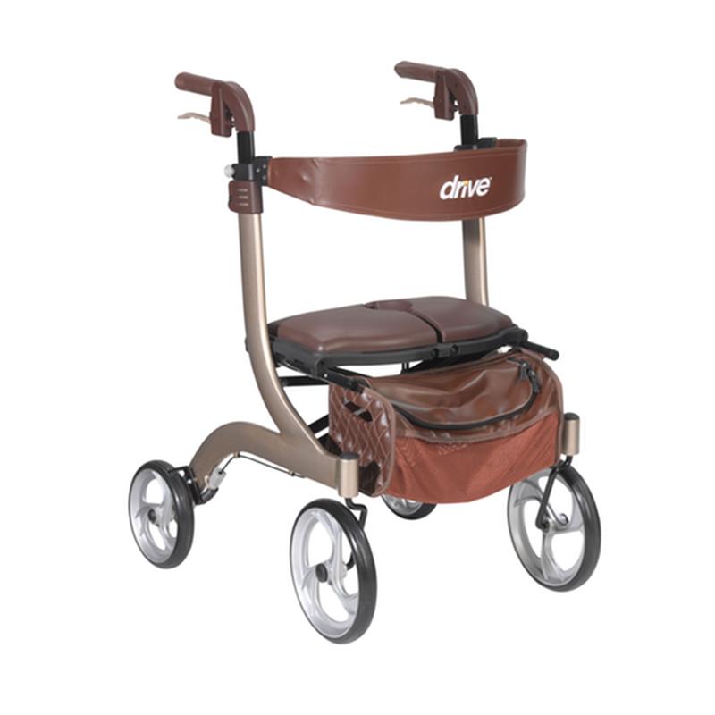 Nitro Dlx Euro Style Rollator Rolling Walker, Champagne * Drive Medical Item Surcharge Included In Sell…