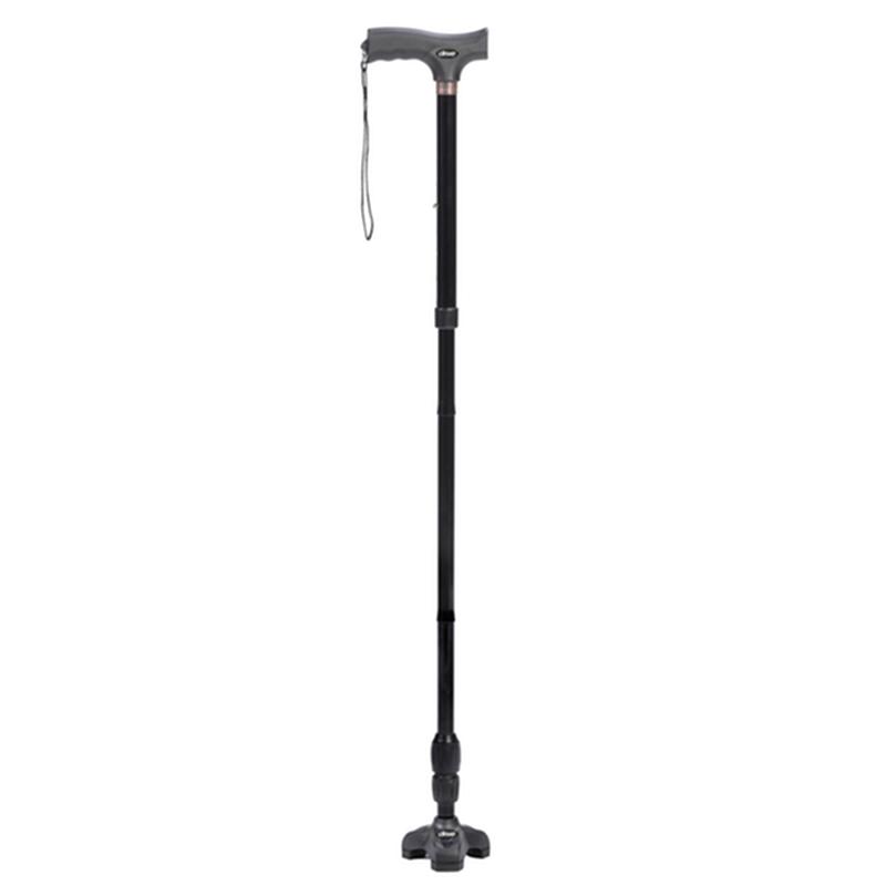 Flex N Go Adjustable Folding Cane With T Handle * Drive Medical Item Surcharge Included In Sell Price