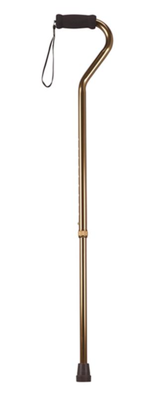 Foam Grip Offset Handle Walking Cane, Bronze * Drive Medical Item Surcharge Included In Sell Price
