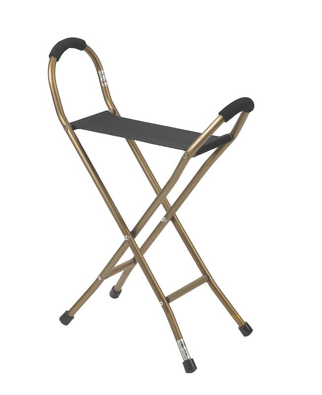 Folding Lightweight Cane With Sling Style Seat * Drive Medical Item Surcharge Included In Sell Price