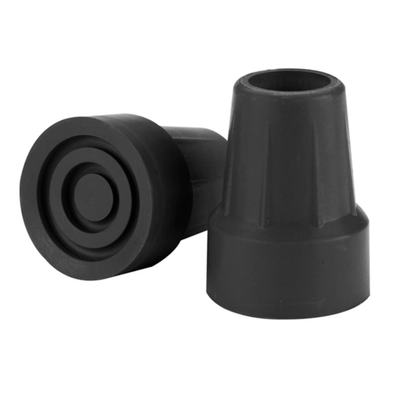 Crutch Tips, 7/8", Black, * Drive Medical Item Surcharge Included In Sell Price