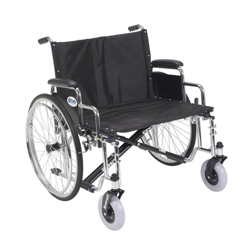 Sentra Ec Heavy Duty Extra Wide Wheelchair, Detachable Desk Arms, 26" Seat * Drive Medical Item…