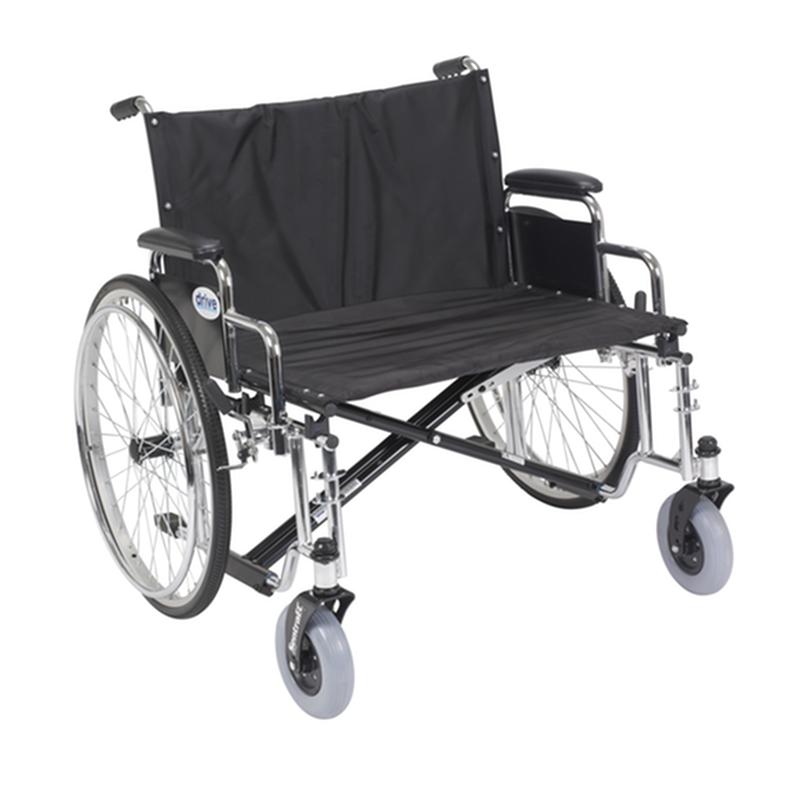 Sentra Ec Heavy Duty Extra Wide Wheelchair, Detachable Desk Arms, 28" Seat * Drive Medical Item…