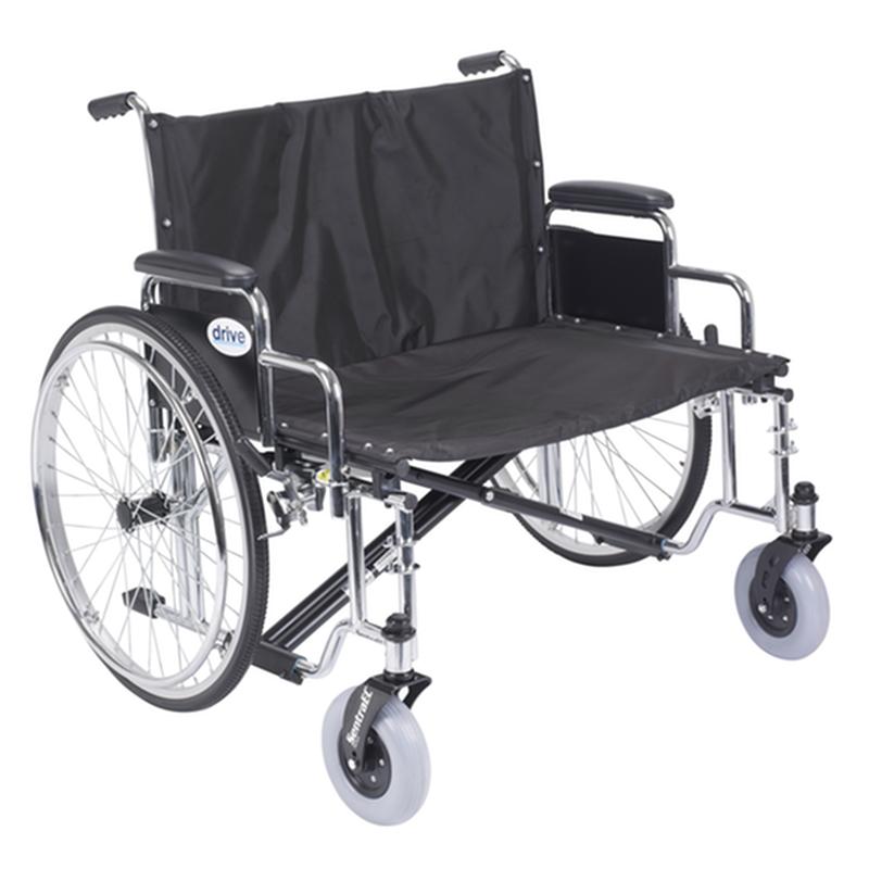 Sentra Ec Heavy Duty Extra Wide Wheelchair, Detachable Desk Arms, 30" Seat * Drive Medical Item…