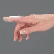 Stax Finger Splint Size 3 Open-Tip Mallet Finger Clear Plastic Non-Sterile Latex-Free