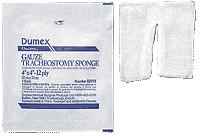 Tracheotomy / Drain Sponge, Woven, 12ply, Size 4in X 4in
