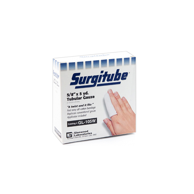 Surgitube Tubular Gauze, Rayon, 20m X 1" (Hand, Feet, Forearm, Leg, Knee, Elbow) Size 2