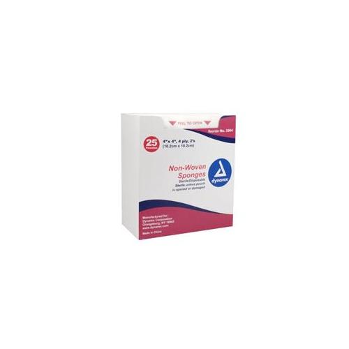 Sterile Gauze Sponge, 4in X 4in, 2'S, Non-Woven