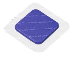 Hydrofera Blue Ready-Border Dressing 6" X 8" Silicone Adhesive Waterproof Cover Film