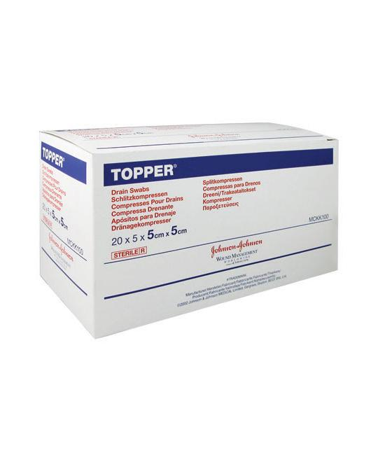 Topper Drain Swabs 7.5cm X 7.5cm