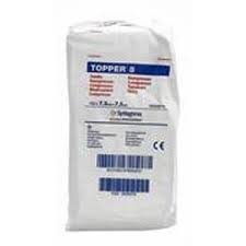 Topper 8 Swabs (4 Ply, Non-Sterile) 7.5cm X 7.5cm