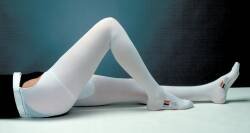 Ted Thigh Length Anti-Embolism Stocking, X-Large, Reg Length, Latex-Free, White