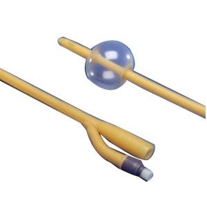 Dover 2-Way Foley Catheter 30fr 5-10cc Silicone-Coated