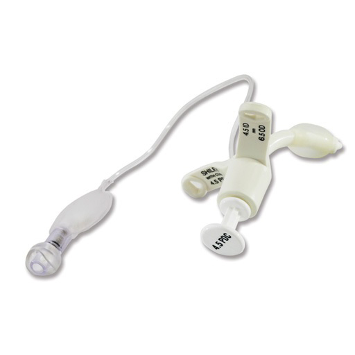 Shiley Long Pediatric Trach Tube, Size 5, 50mml X 5mm I.D X 7 1/10mm O.D