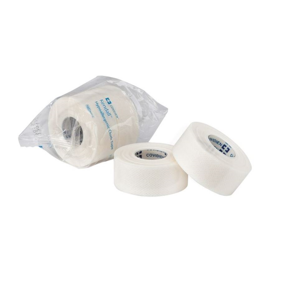 Standard Porous Tape 2" X 10yd White Latex Bi-Directional Tear Water-Resistant Non-Sterile