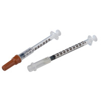 Monoject Tuberculin Safety Syringe, 1ml, 25g X 5/8in