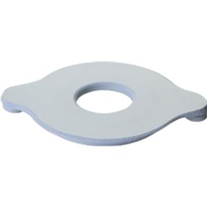 Marlen All-Flexible Petite Flat Mounting Ring 5/8" Opening, 3 3/4" X 2 7/8", Green Neoprene Rub