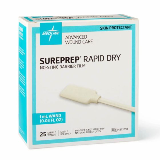 Sureprep No-Sting Rapid Dry Wand Applicator 1ml