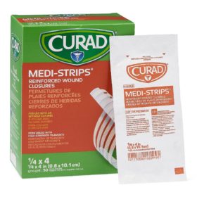(Pk/10) Medistrips Skin Closure Steri-Strip 1/4" X 4"