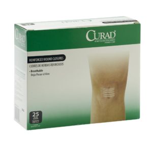 (Pk/4) Medistrips Skin Closure Steri-Strip 1" X 5"